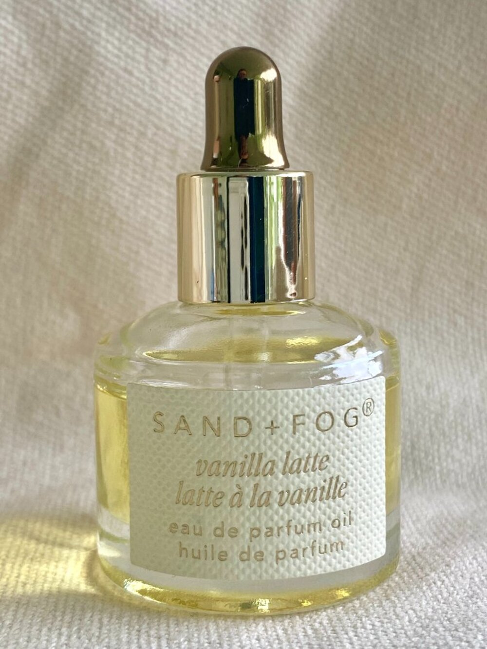 SAND + FOG Vanilla Latte Eau de Parfum Oil Dropper 10 mL